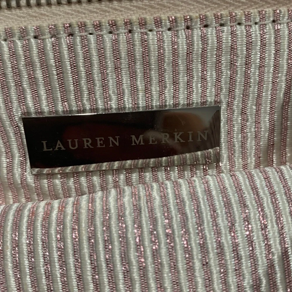 NWT Lauren Merkin‎ Black Ava Sparkle Clutch
